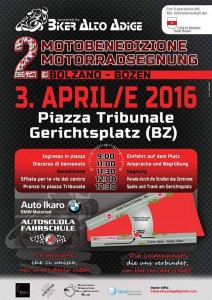 Motobenedizione Bolzano 3 Aprile 2016