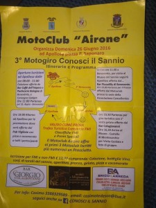 3° Motogiro "Conosci il Sannio" @ Apollese