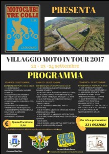 Villaggio Moto in Tour 2017 @ Comune di S.Floro -CZ-
